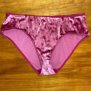 Victoria’s Secret Velour/Cotton Hiphugger Panty